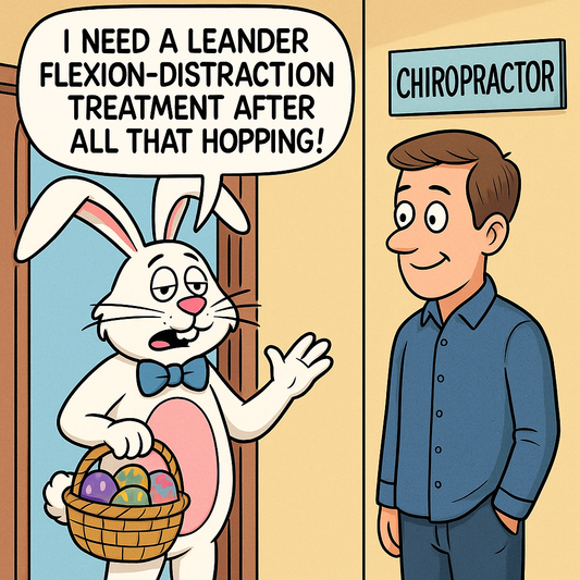 Even the Bunny Needs a Break: Spring into Spinal Health with Leander Flexion-Distraction