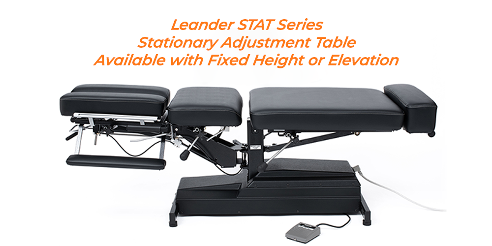 Leander "STAT" Series Stationary Adjustment / Examination Table - Fixed Height
