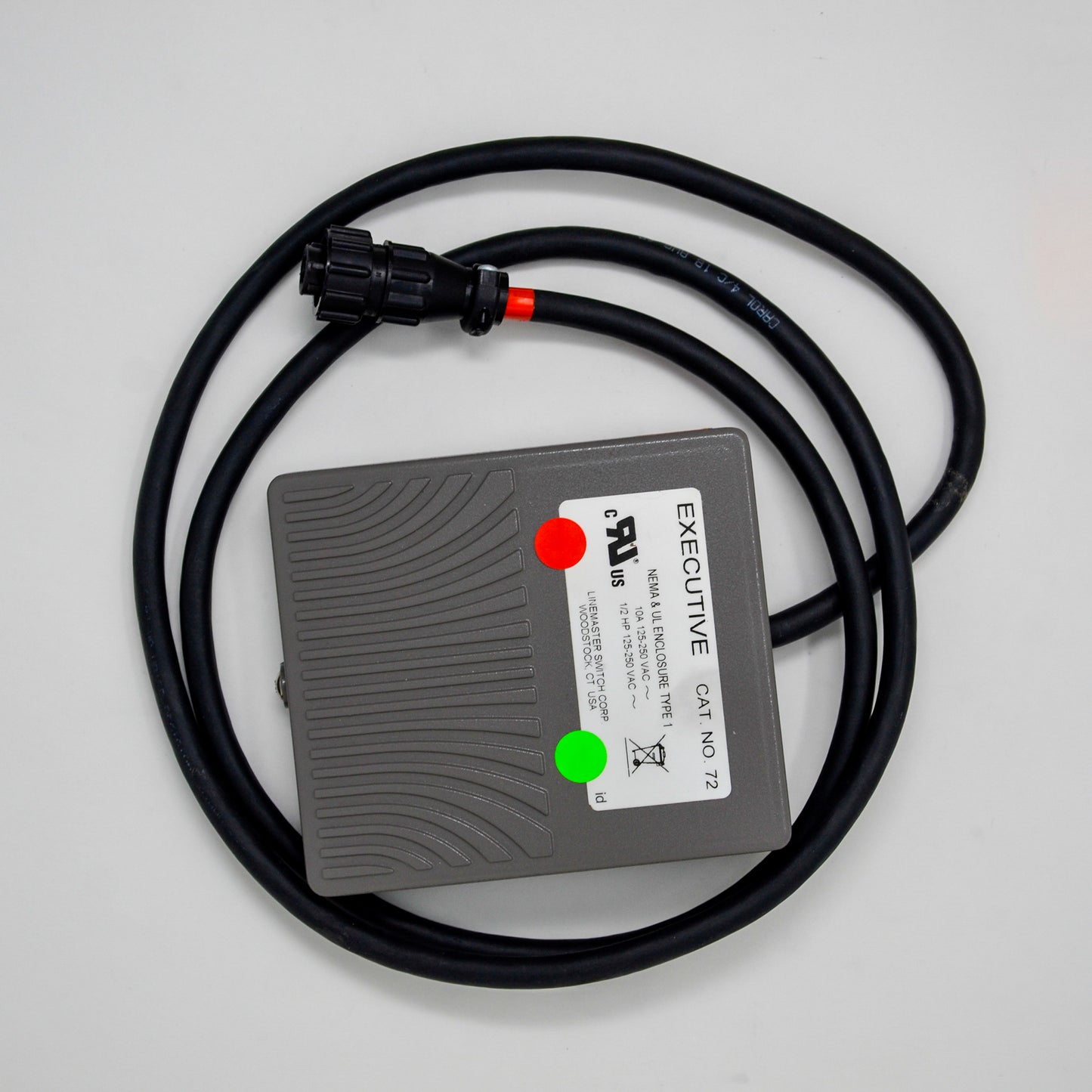 Flexion Distraction On/Off Pedal, Round Plug