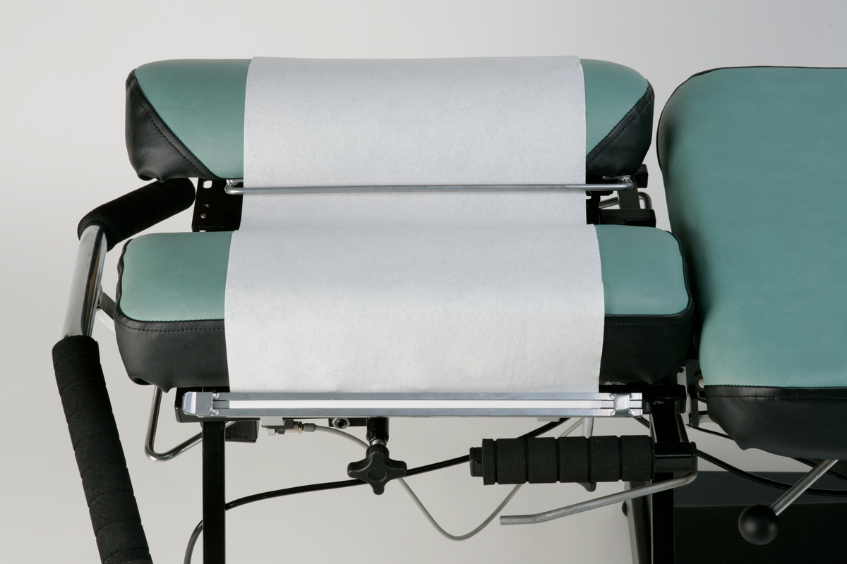 Chiropractic Headrest Crepe Paper Roll, 12 x 125ft - DDP Medical