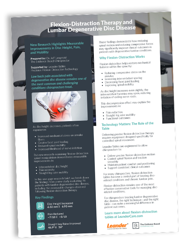 Featured Flexion-Distraction Whitepaper Available for Free Download
