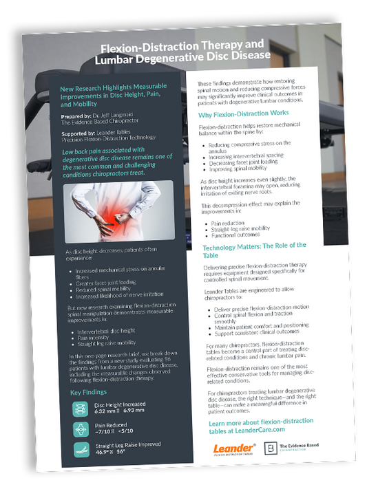 Featured Flexion-Distraction Whitepaper Available for Free Download