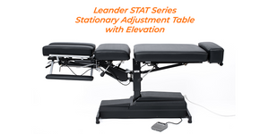 Leander "STAT" Series Stationary Adjustment/Examination Table - Elevation (ADA)