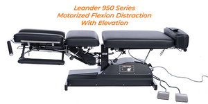 Leander 950 Series Motorized Flexion Distraction Table with Elevation